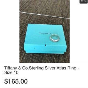Tiffany and Co,  atlas wide ring